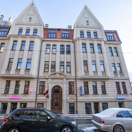 ריגה Ascetic Skolas Street Apartment מראה חיצוני תמונה